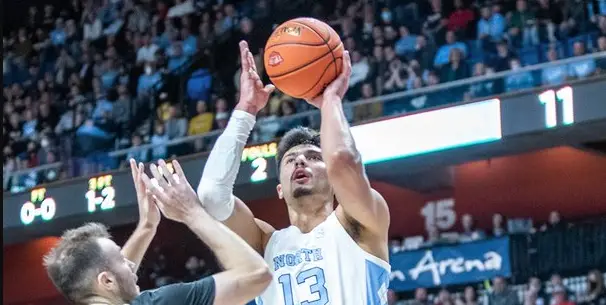 Dawson Garcia’s monster game can’t push UNC by Purdue
