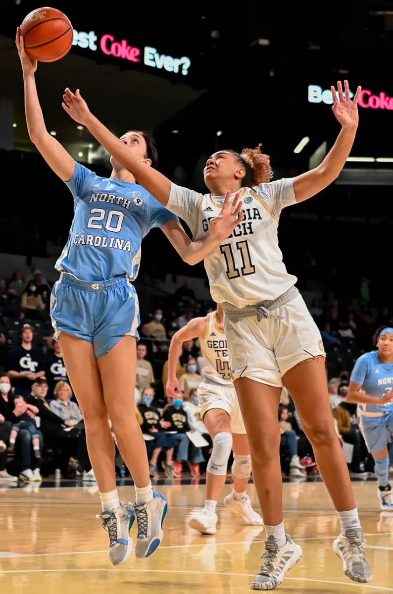 Georgia Tech’s height, length too much for UNC Women's Basketball