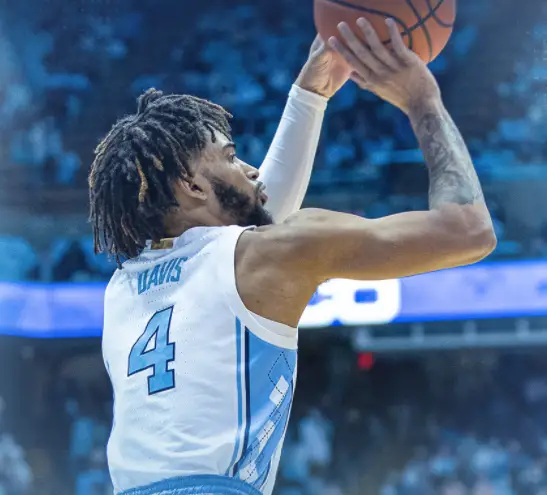 UNC routs GT behind another monster Bacot game, offensive punch from Davis, Black’s defense