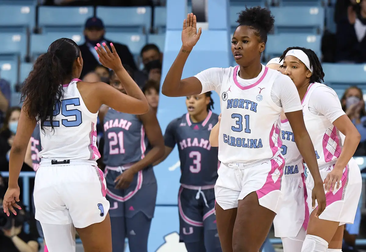UNC moves up in AP Top 25 women’s basketball poll