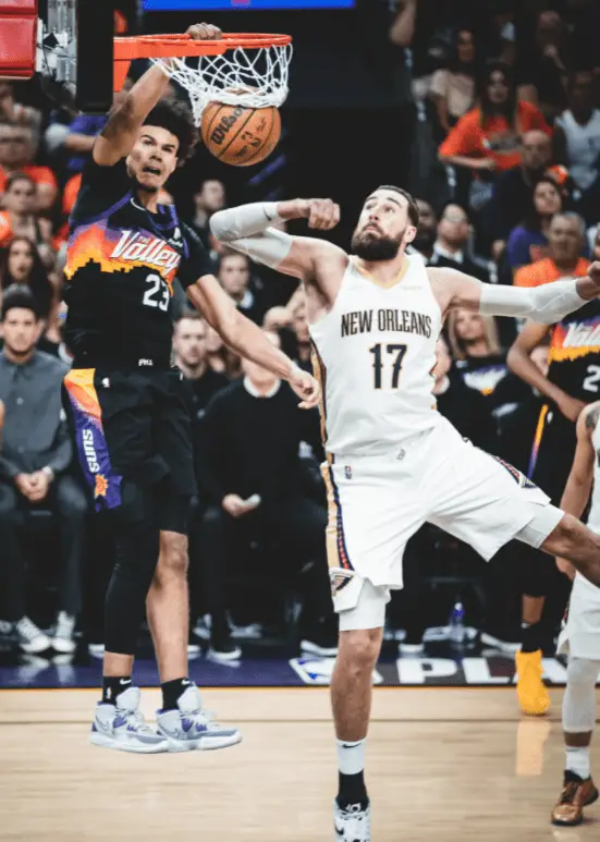 Tar Heels in NBA: Cam Johnson’s dunk ignites key run in Suns win