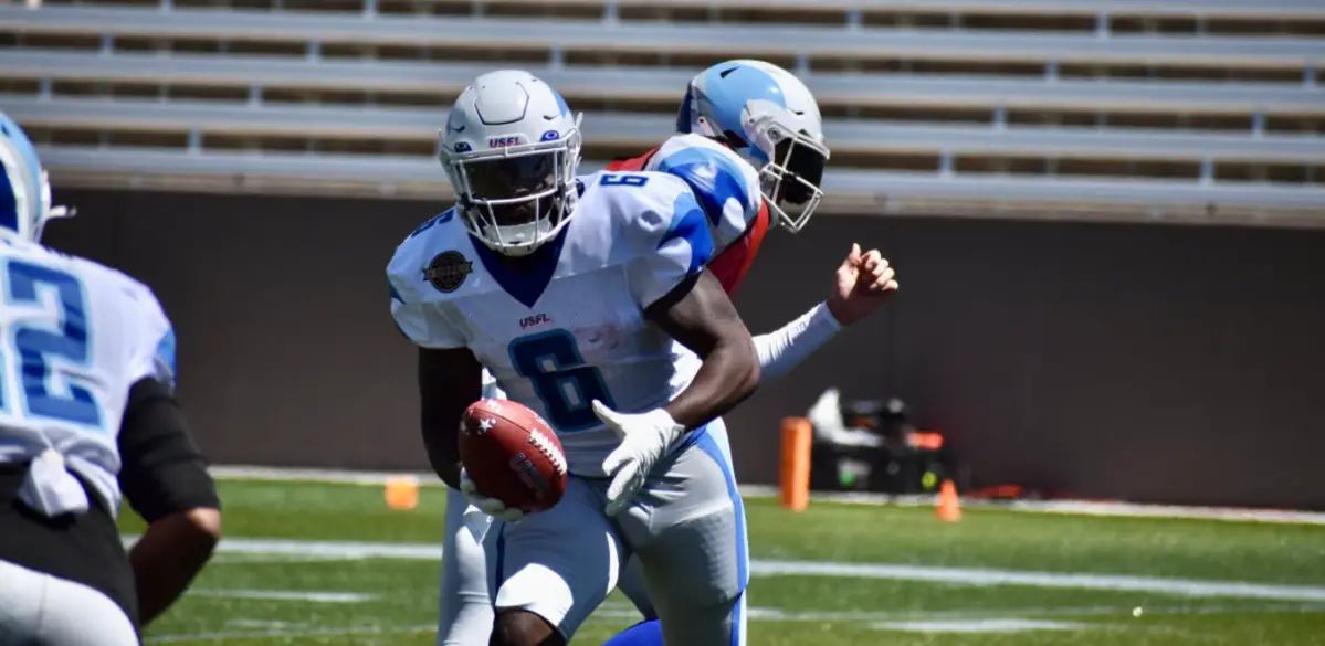 Which Tar Heels are in the USFL and how the has league altered rules