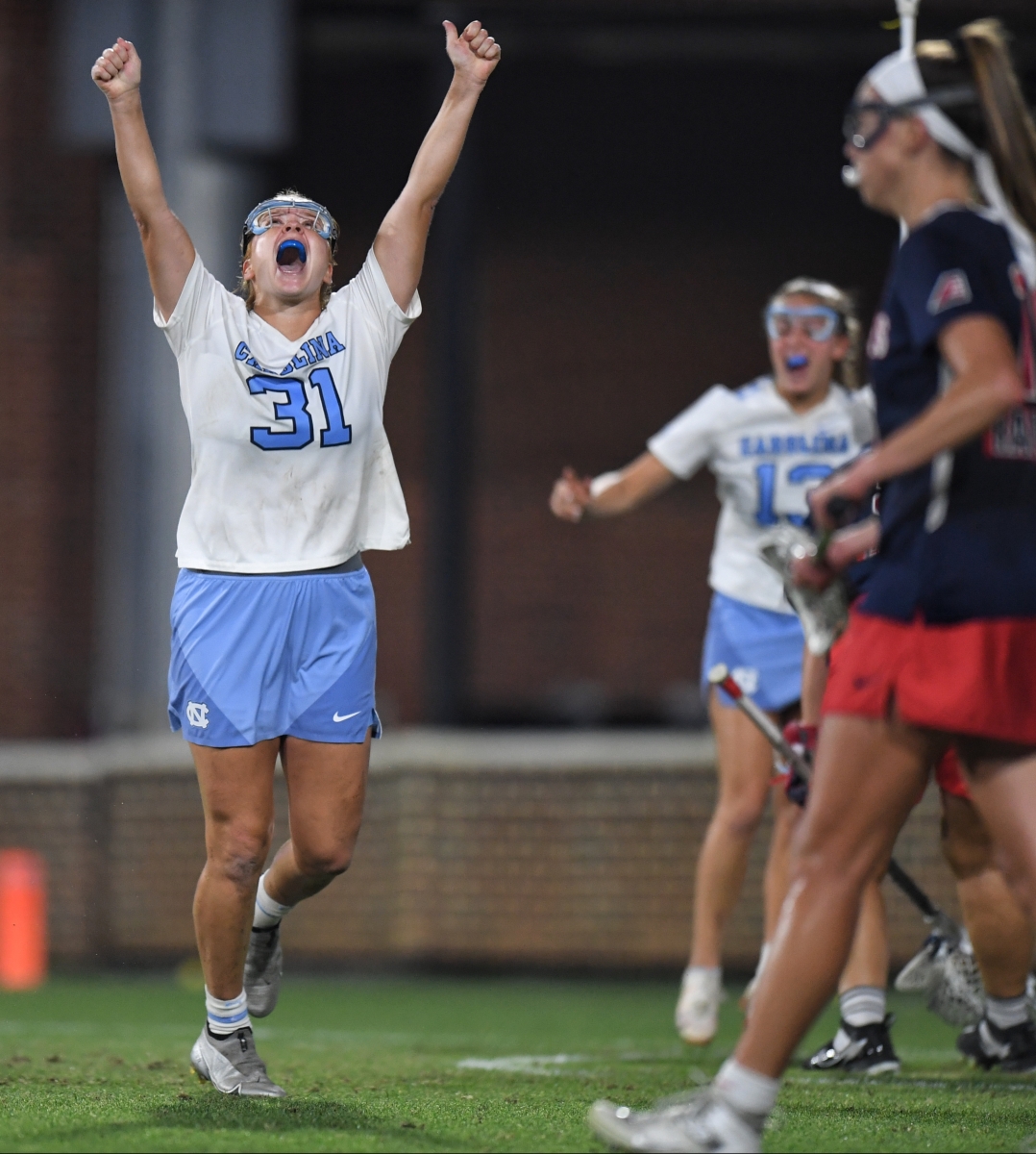 No. 1 UNC Women's Lacrosse rallies by Stony Brook to earn 13th Final Four trip