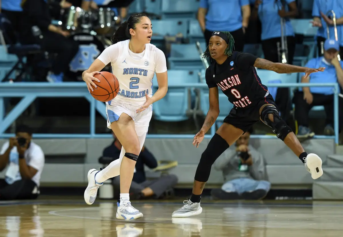 North Carolina falls one spot to No. 13 in AP Top 25 women’s college basketball poll