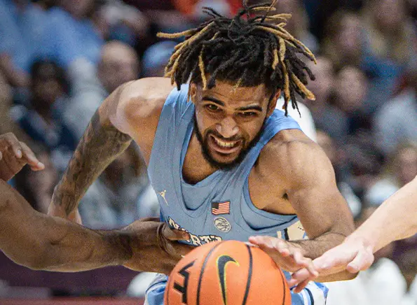 Tar Heels finally find right combination without Bacot, but rally falls short at Virginia Tech