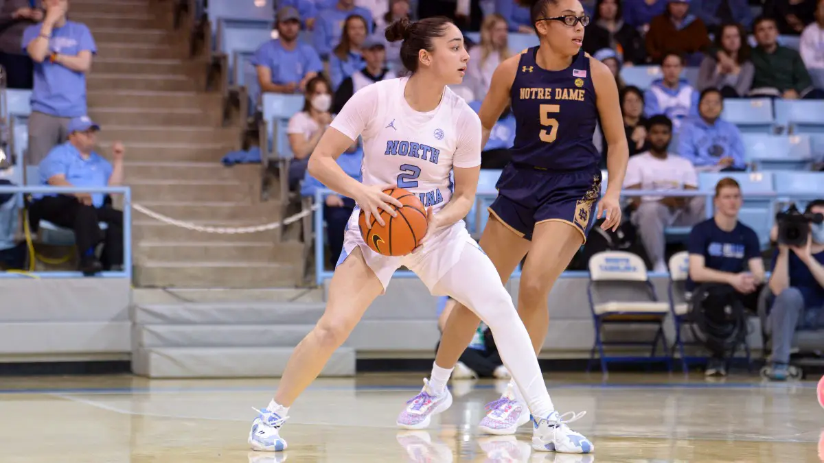 UNC Women's Basketball Remains No. 22 In AP Poll Following Upset Of No. 4 Notre Dame