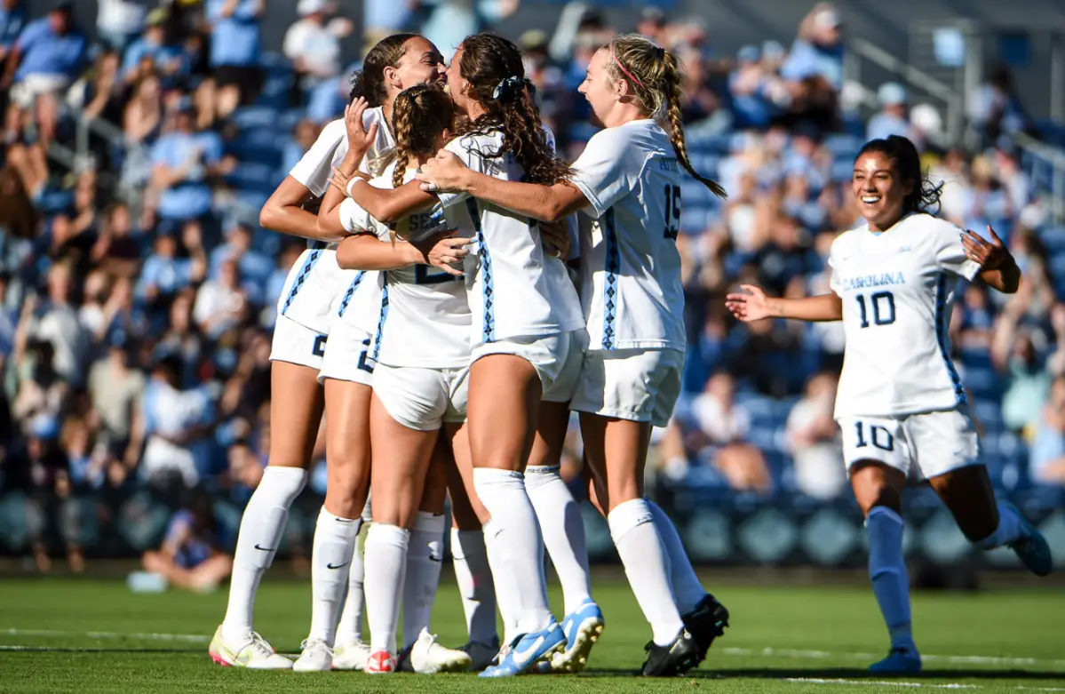 UNC remains unanimous women’s soccer No. 1; Carolina men climb to No. 13