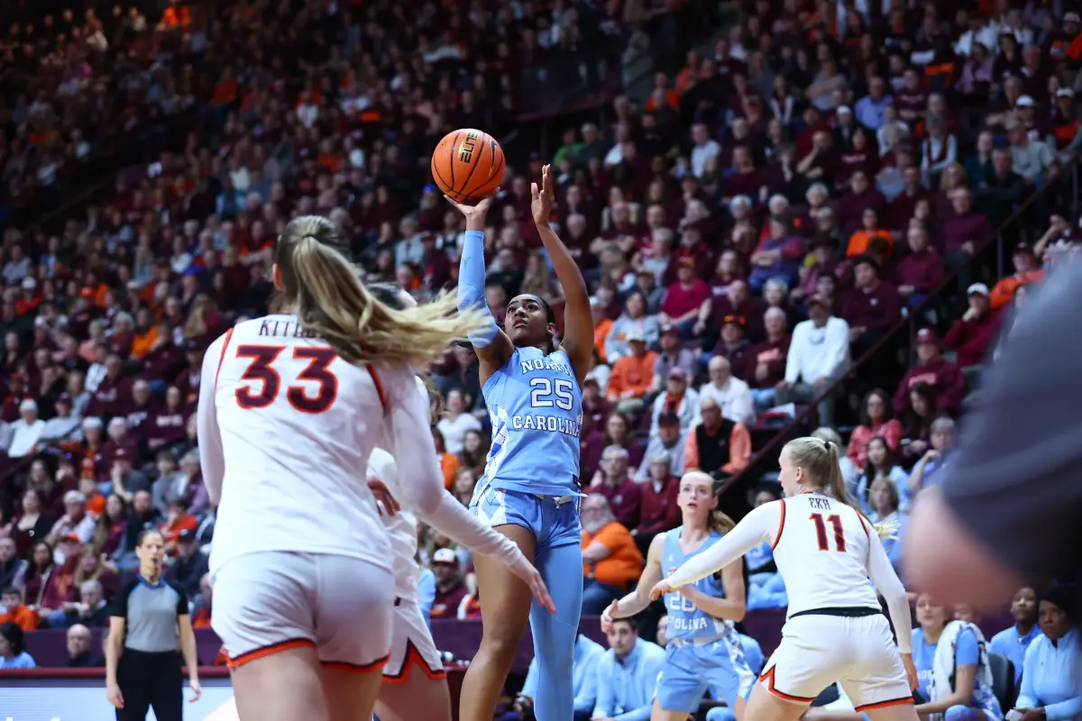 Deja Kelly breaks loose for 29, but Virginia Tech tops UNC Women's Basketball again
